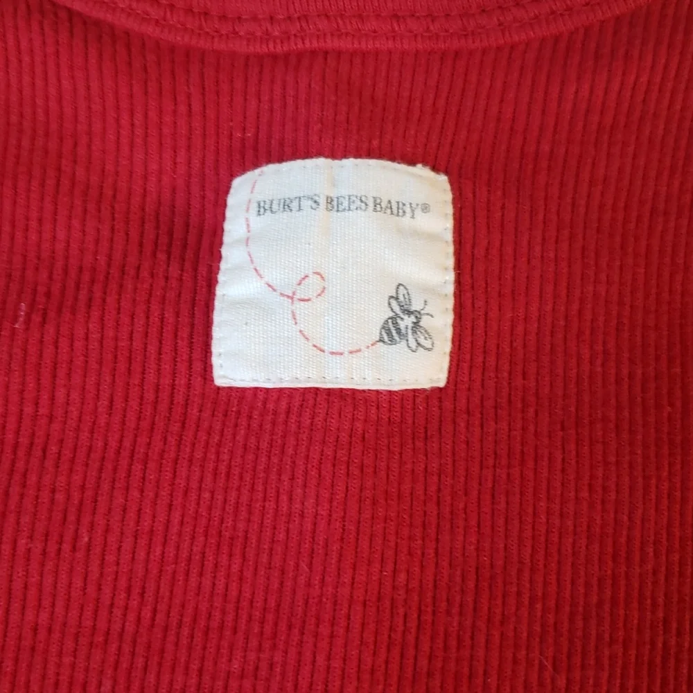 Burt's Bees Ribbed Footed Sleeper Sz 0-3M